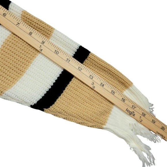 Women's plus 1X Shein V-Neck Off The Shoulder Raw Hem Fall Colorblock Sweater - Picture 9 of 11